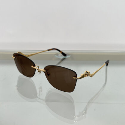 Cartier, Panthere, Unisex Eyewear, Brown