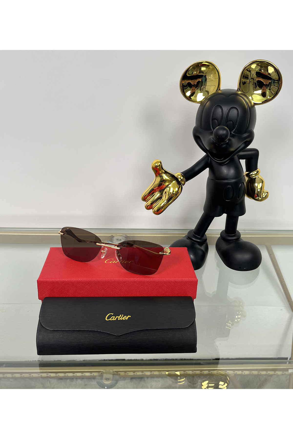 Cartier, Panthere, Unisex Eyewear, Brown - Afbeelding 2