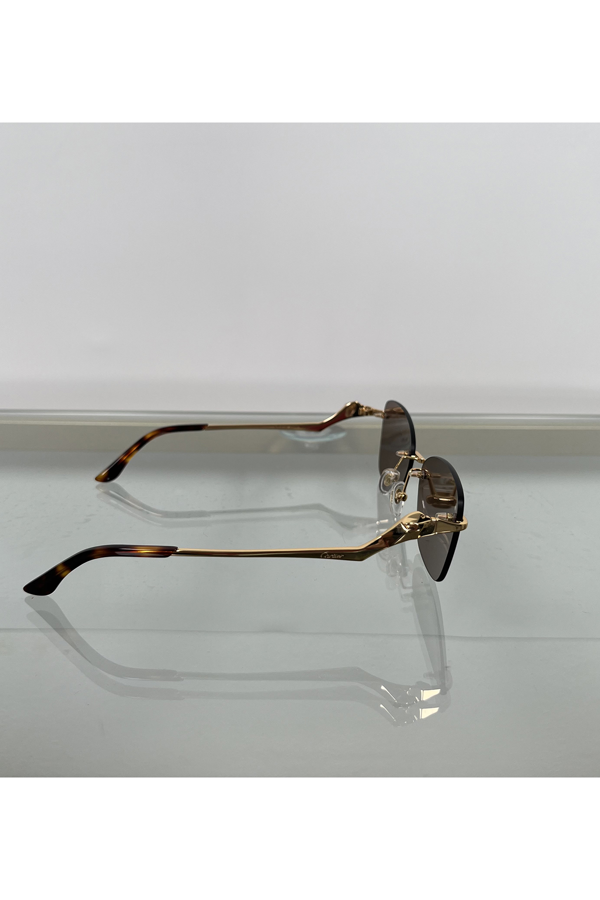 Cartier, Panthere, Unisex Eyewear, Brown - Afbeelding 6