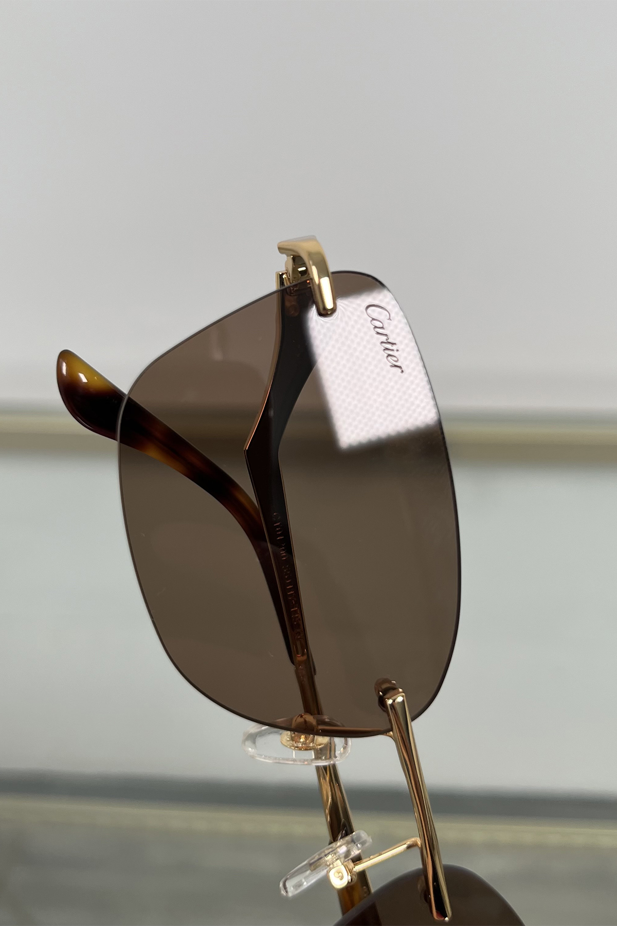 Cartier, Panthere, Unisex Eyewear, Brown - Afbeelding 8