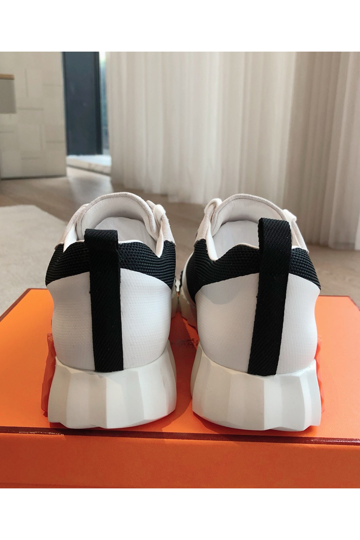 Hermes, Bouncing, Women's Sneaker, Black - Afbeelding 8