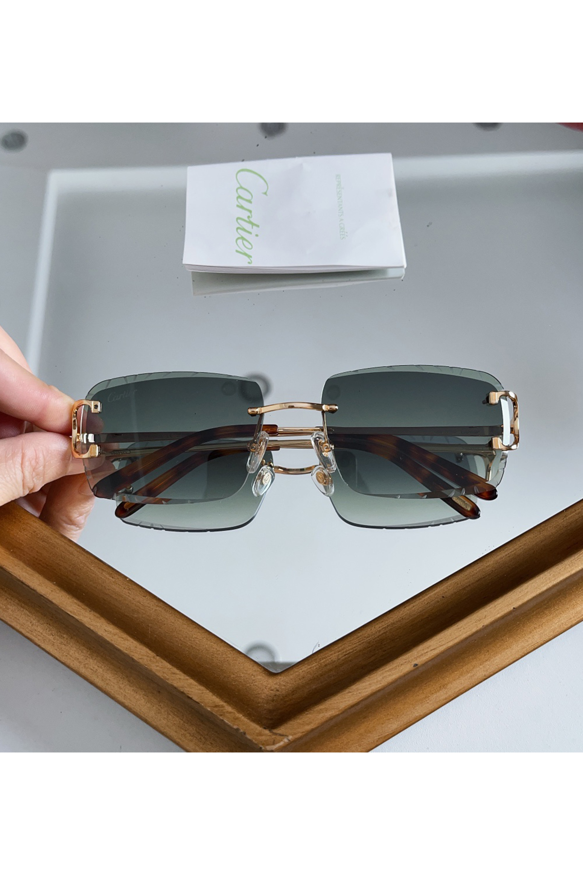 Cartier, Classic C, Unisex Eyewear - Afbeelding 5