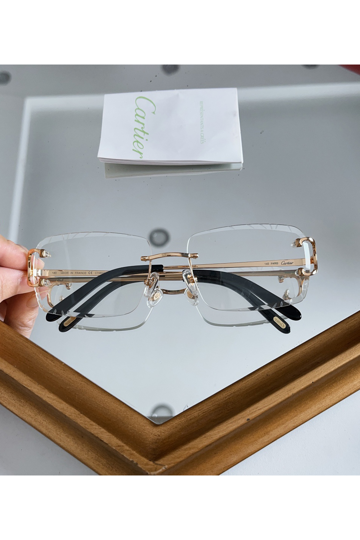 Cartier, Classic C, Unisex Eyewear