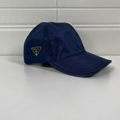 Prada, Unisex Hat, Navy
