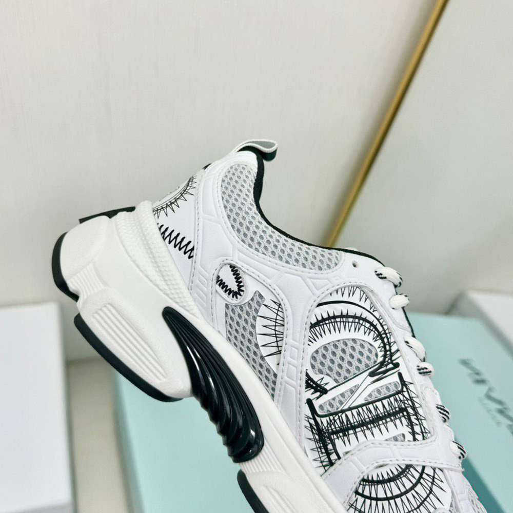 Christian Dior, Women's Sneaker, White - Afbeelding 3