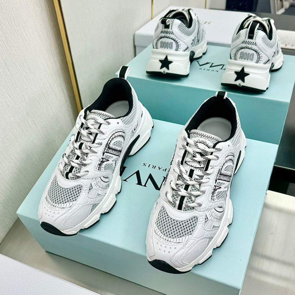 Christian Dior, Women's Sneaker, White - Afbeelding 4
