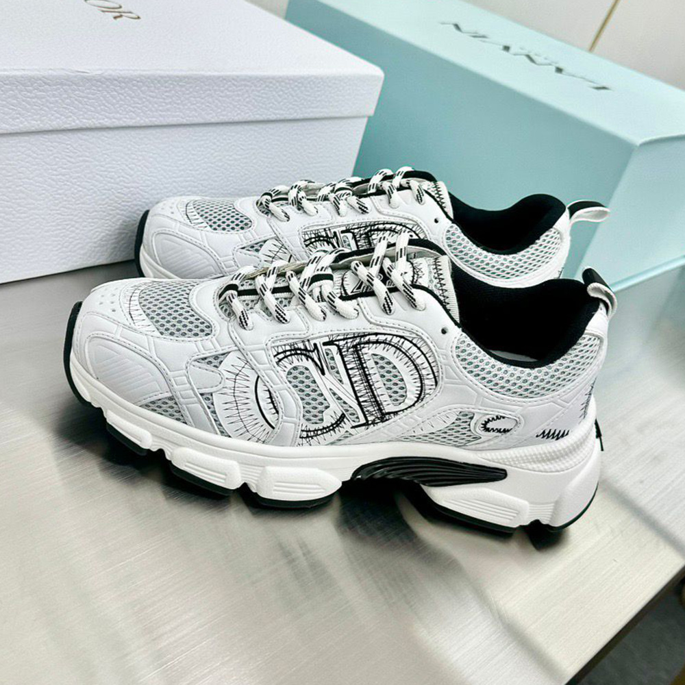 Christian Dior, Women's Sneaker, White - Afbeelding 5