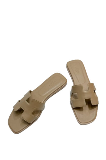 Hermes, Women's Slipper, Beige