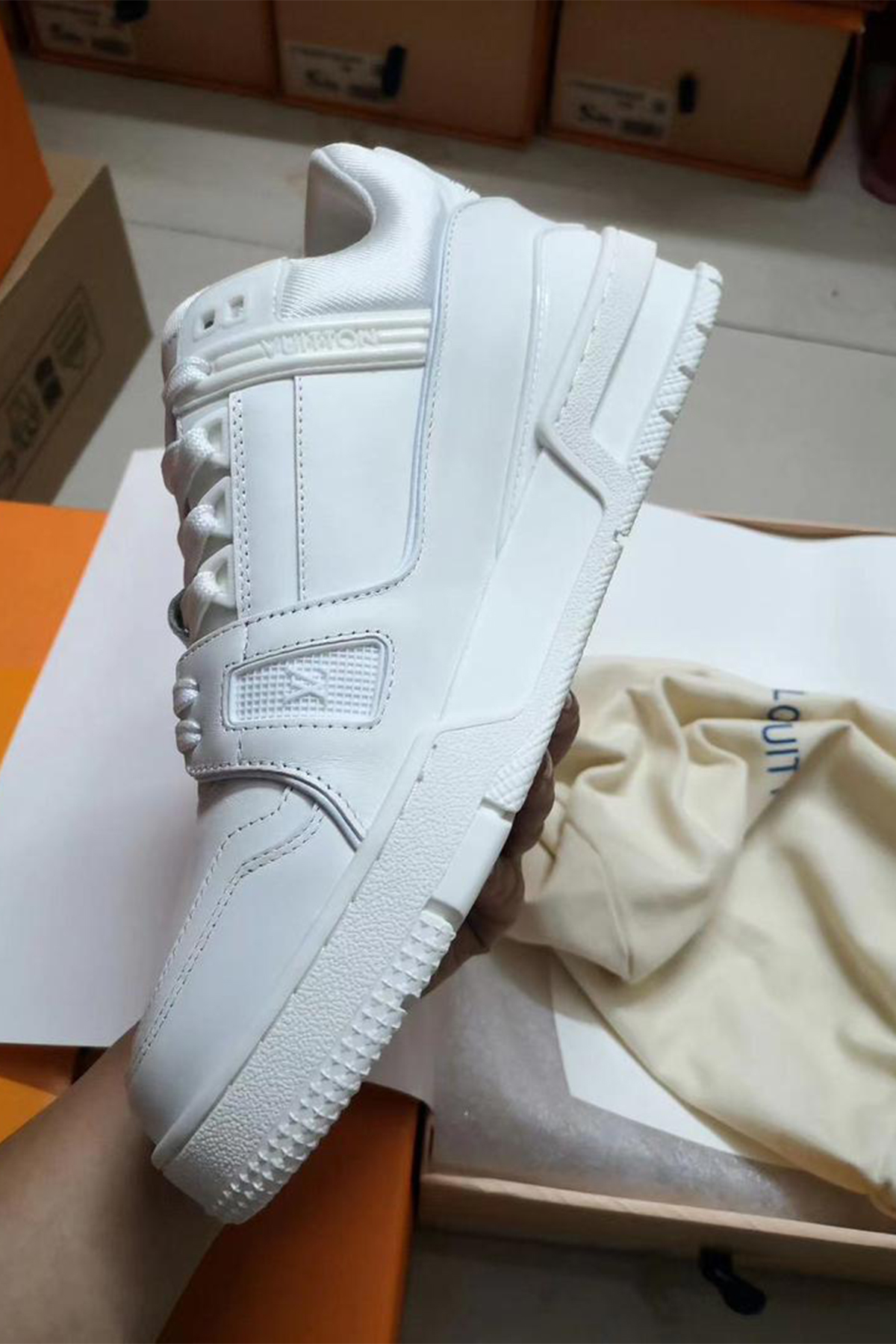 Louis Vuitton, Trainer, Women's Sneaker, White - Afbeelding 5