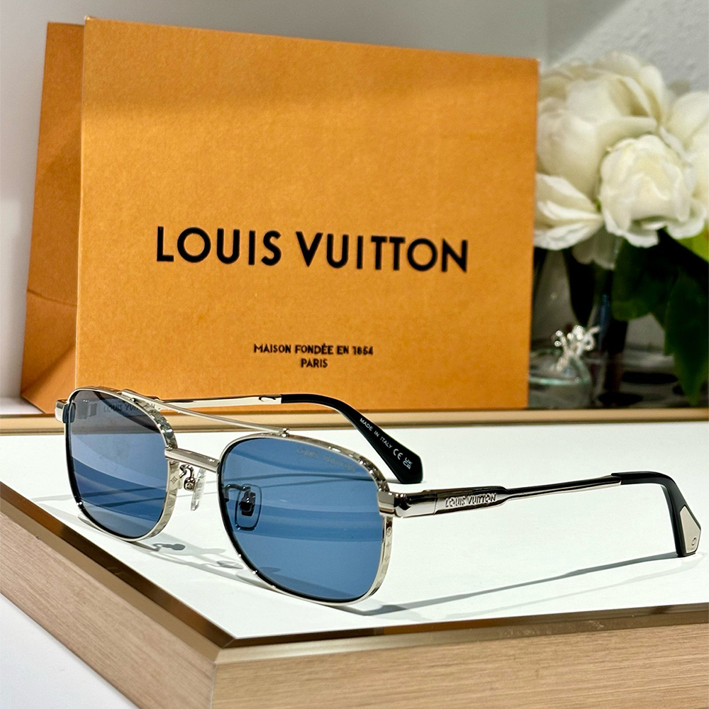 Louis Vuitton, Signature Metal Square, Unisex Eyewear