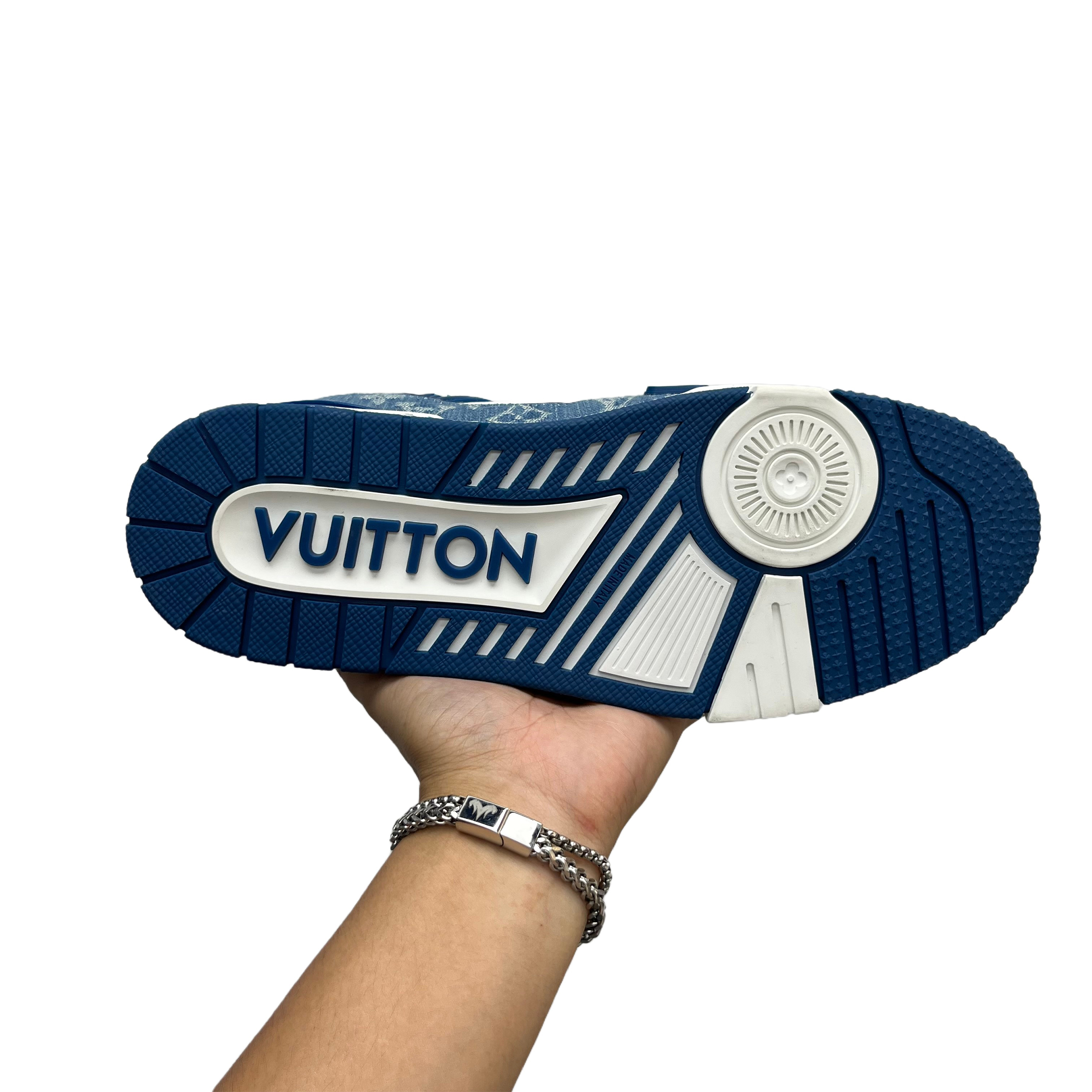 Louis Vuitton, Trainer, Women's Sneaker, Blue - Afbeelding 5