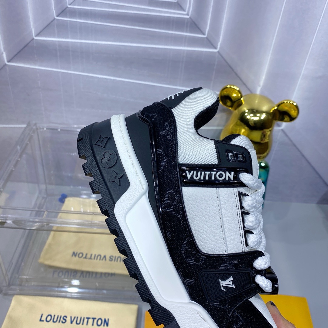 Louis Vuitton, Women's Sneaker, Black - Afbeelding 9