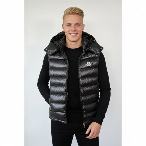 Moncler, Men's Vest, Black (115171)