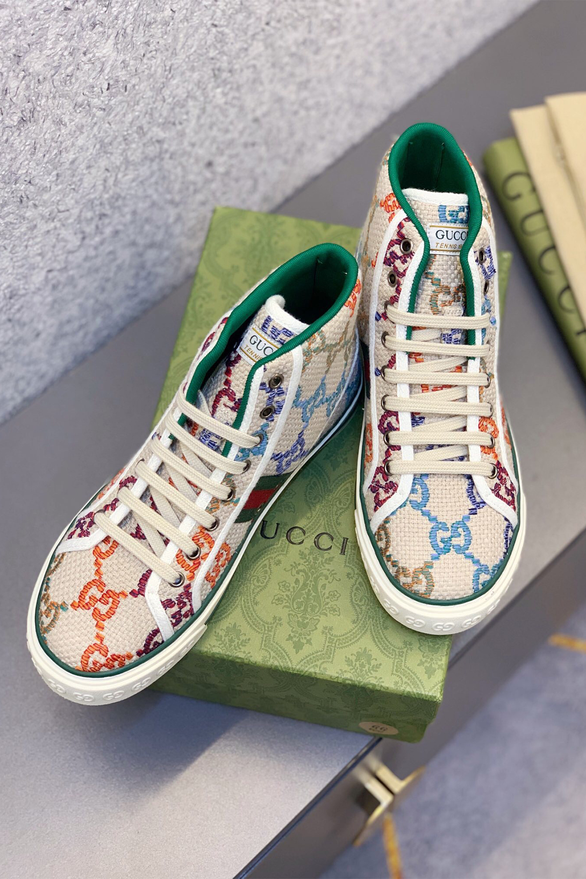 Gucci, Women's Sneaker, Colorful - Afbeelding 4