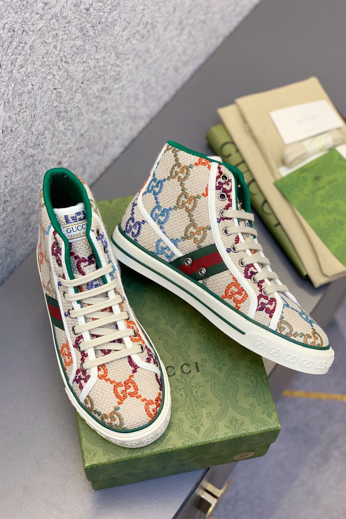 Gucci, Women's Sneaker, Colorful - Afbeelding 5