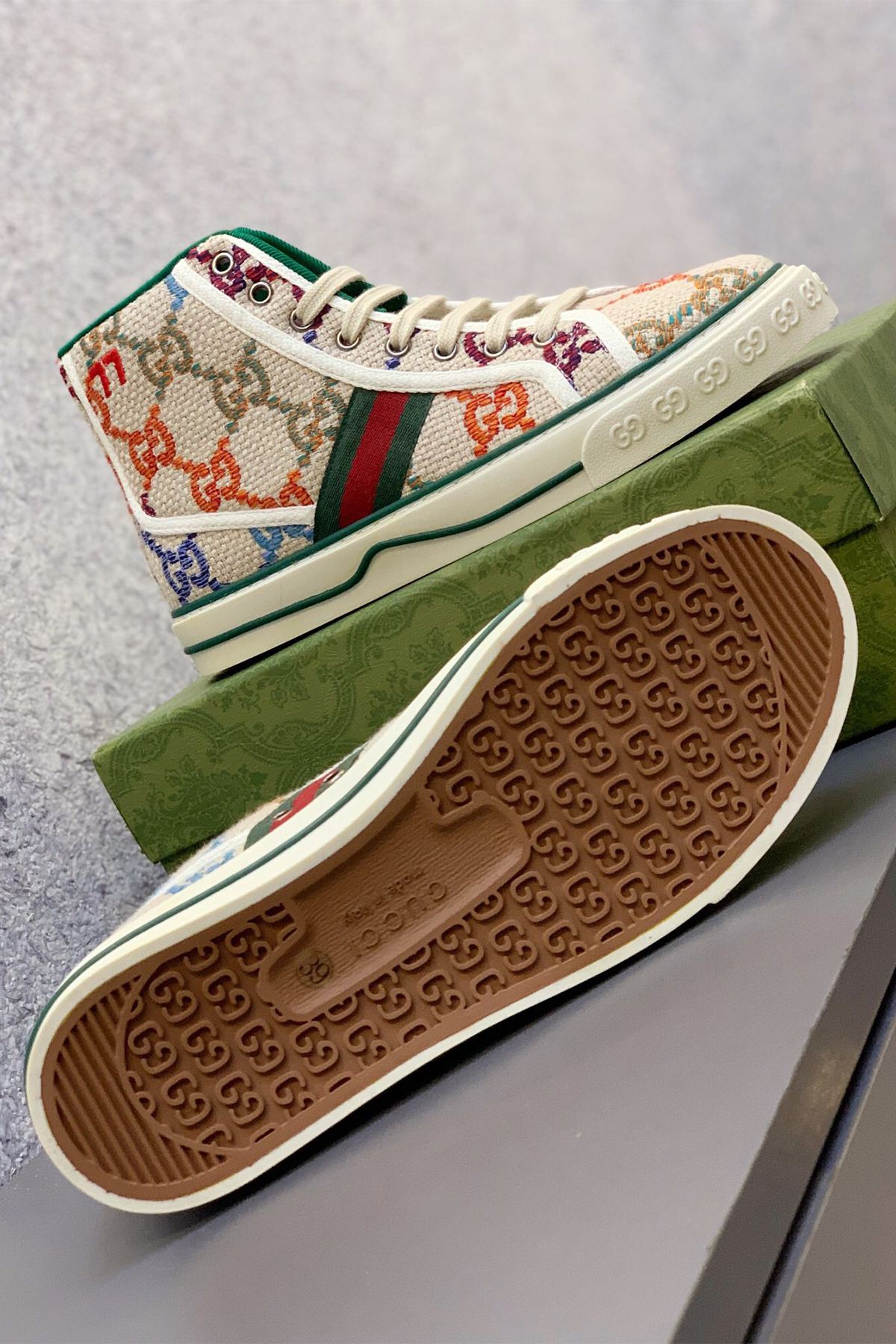 Gucci, Women's Sneaker, Colorful - Afbeelding 6