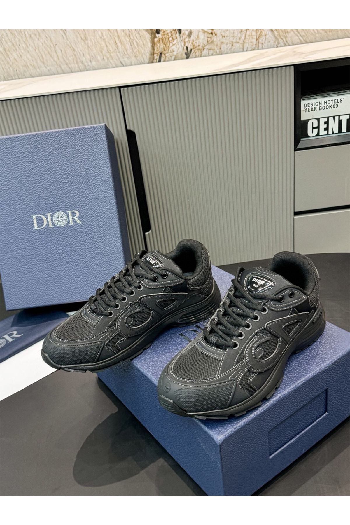 Christian Dior, B30, Women's Sneaker, Black - Afbeelding 2