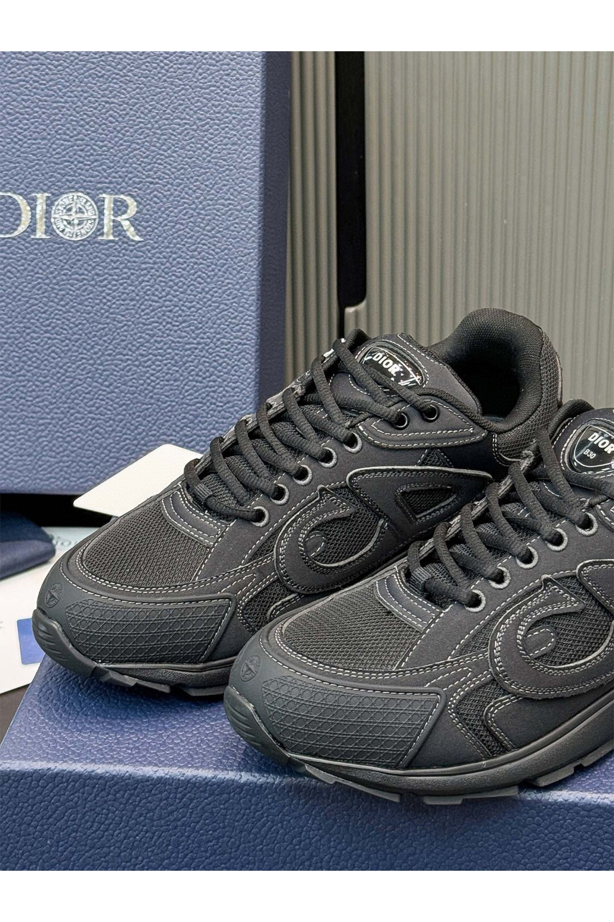 Christian Dior, B30, Women's Sneaker, Black - Afbeelding 3