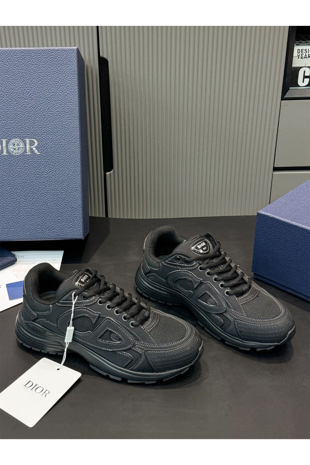 Christian Dior, B30, Women's Sneaker, Black - Afbeelding 6