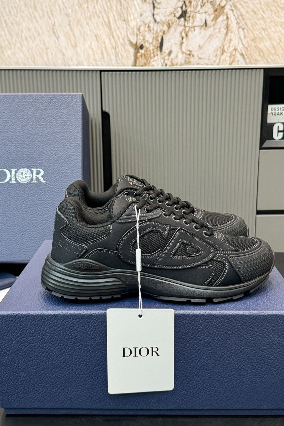 Christian Dior, B30, Women's Sneaker, Black - Afbeelding 7