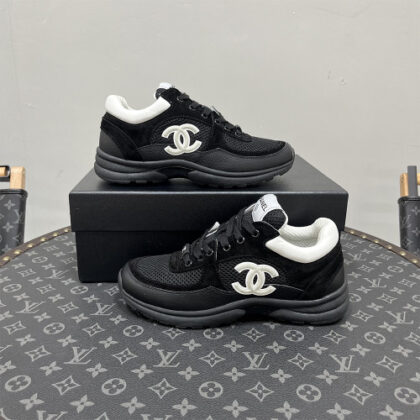 Chanel, Women's Sneaker, Black