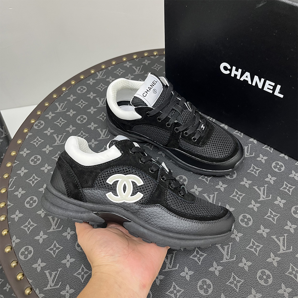 Chanel, Women's Sneaker, Black - Afbeelding 5