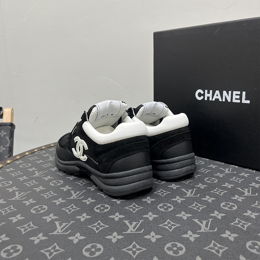 Chanel, Women's Sneaker, Black - Afbeelding 7