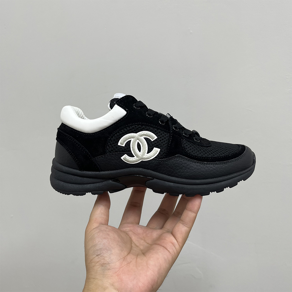 Chanel, Women's Sneaker, Black - Afbeelding 8