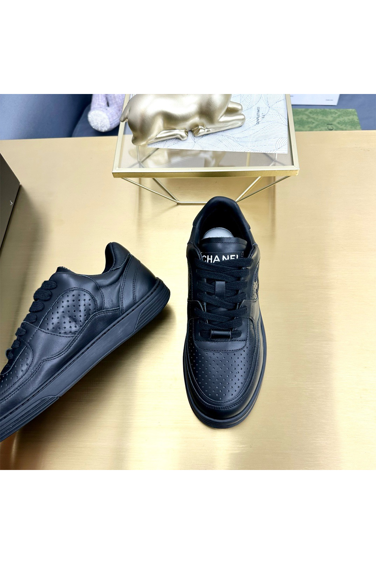 Chanel, Women's Sneaker, Black - Afbeelding 5