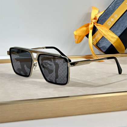 Louis Vuitton, Evidence Metal Square, Unisex Eyewear