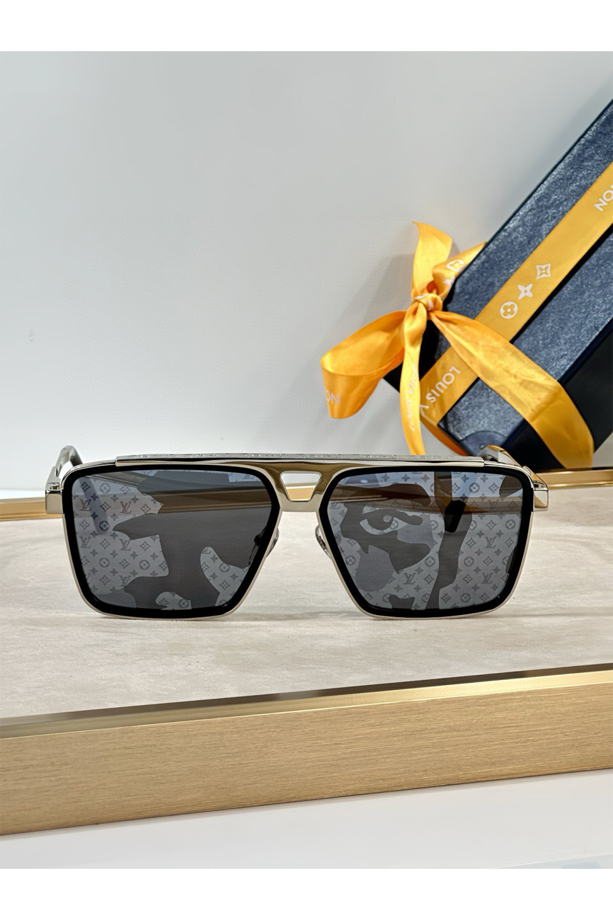 Louis Vuitton, Evidence Metal Square, Unisex Eyewear - Afbeelding 2