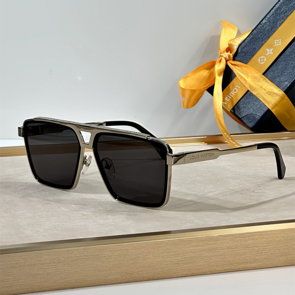 Louis Vuitton, Evidence Metal Square, Unisex Eyewear
