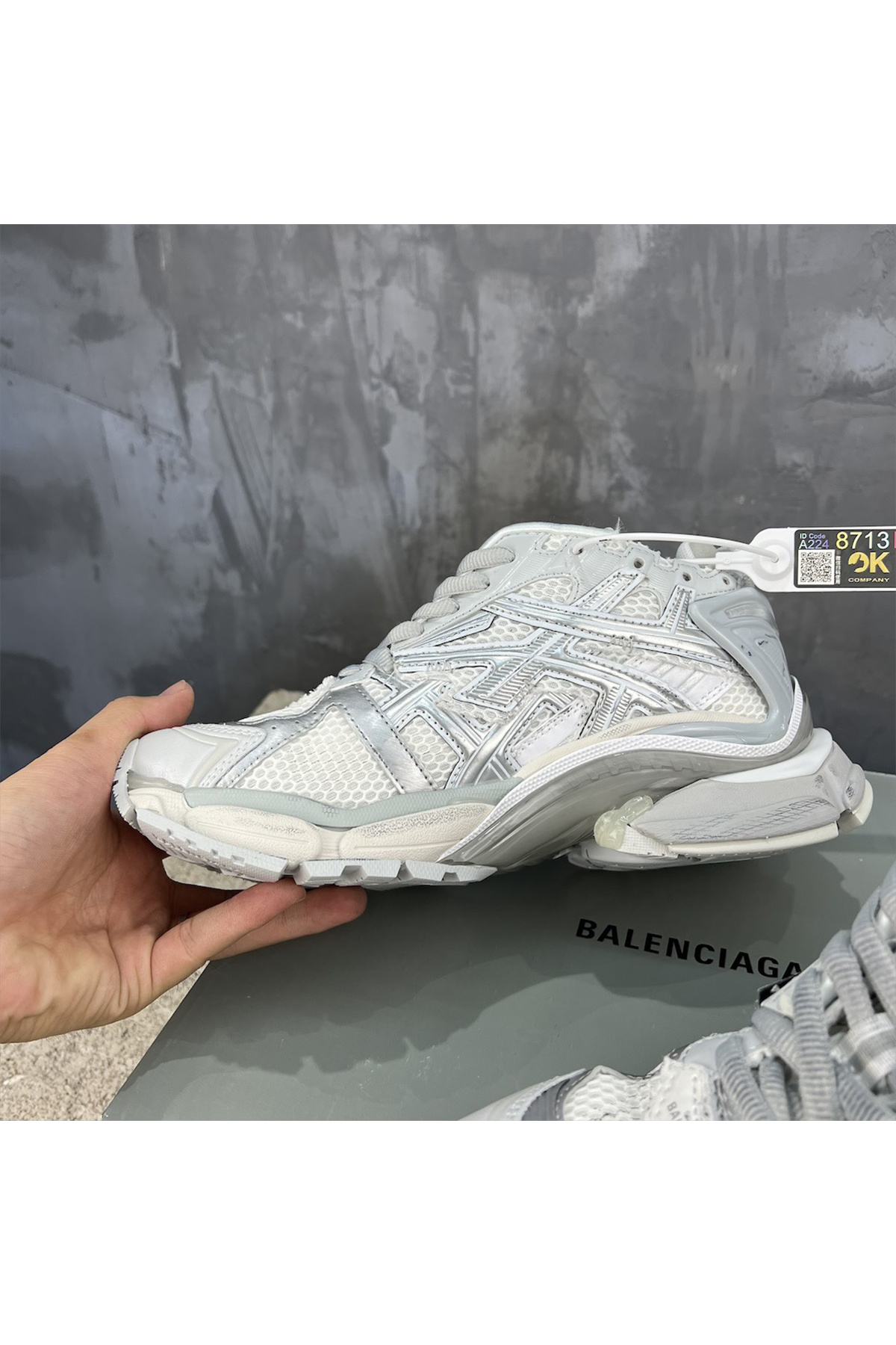 Balenciaga, Runner, Women's Sneaker, White - Afbeelding 5