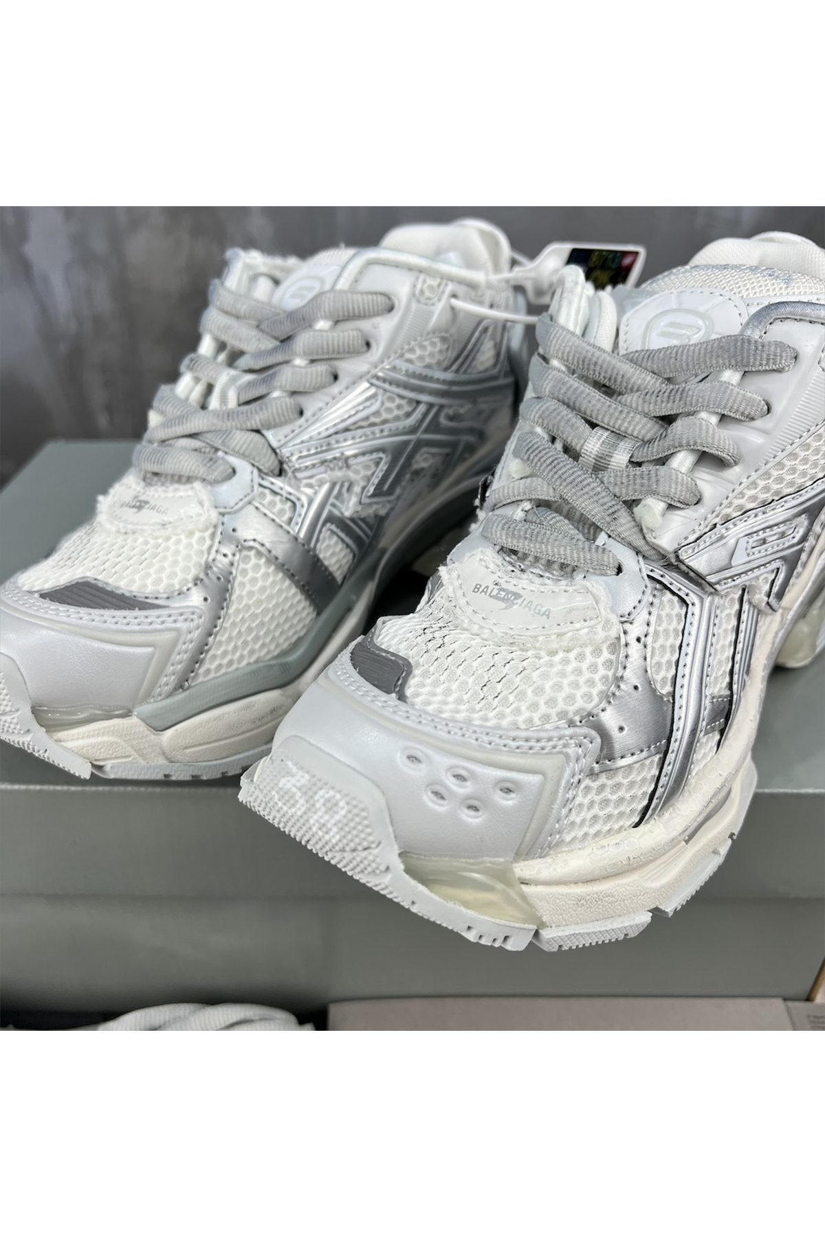 Balenciaga, Runner, Women's Sneaker, White - Afbeelding 6
