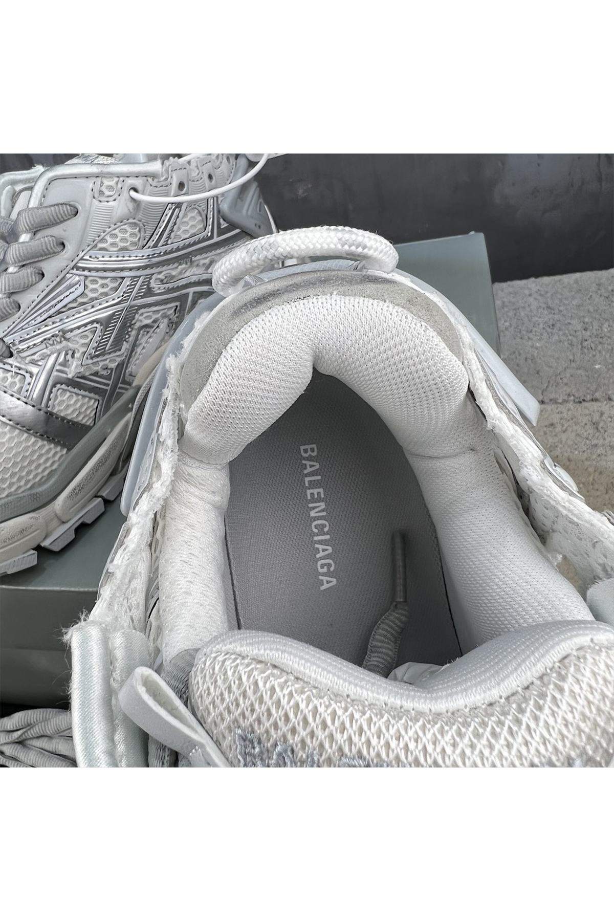 Balenciaga, Runner, Women's Sneaker, White - Afbeelding 7