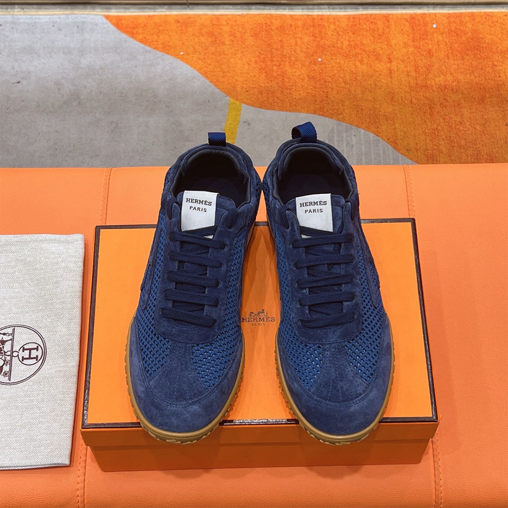 Hermes, Jet, Women's Sneaker, Navy - Afbeelding 2