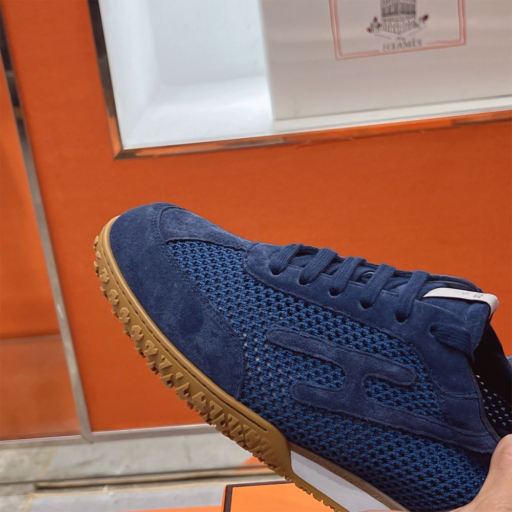 Hermes, Jet, Women's Sneaker, Navy - Afbeelding 5