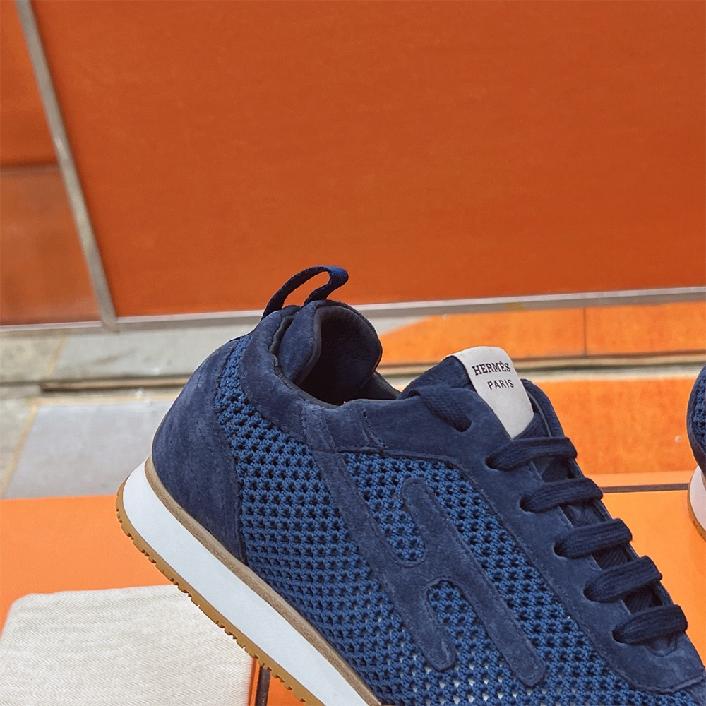 Hermes, Jet, Women's Sneaker, Navy - Afbeelding 6
