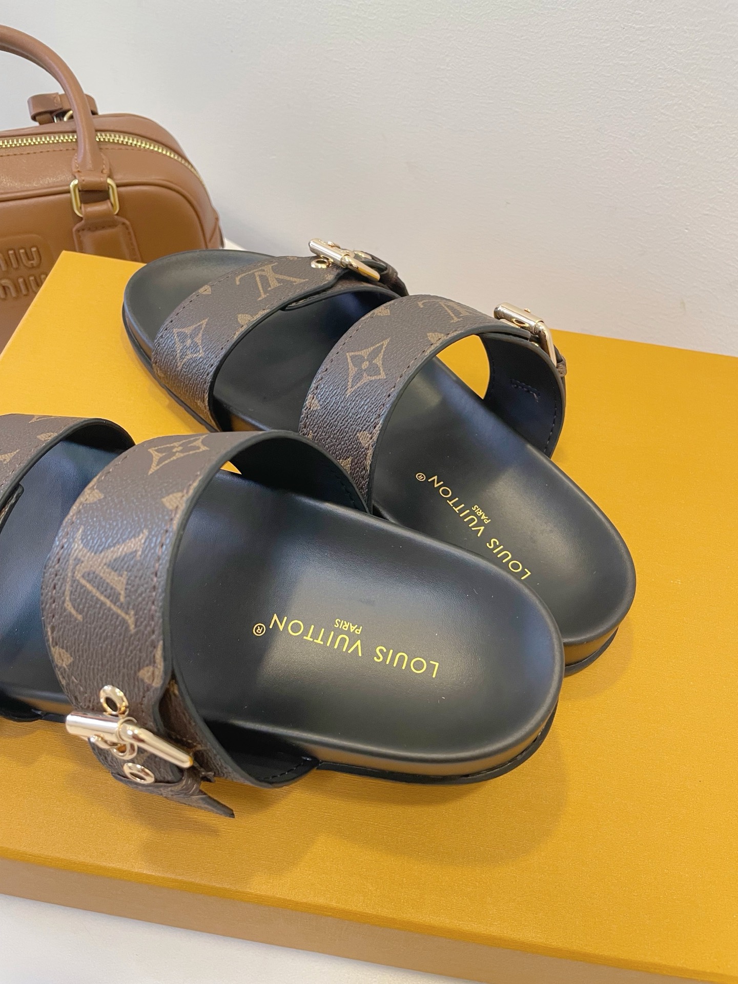 Louis Vuitton, Women's Slipper, Brown - Afbeelding 5