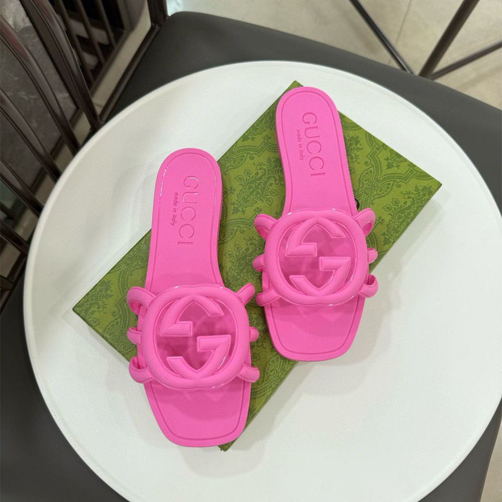 Gucci, Women's Slipper, Pink - Afbeelding 8