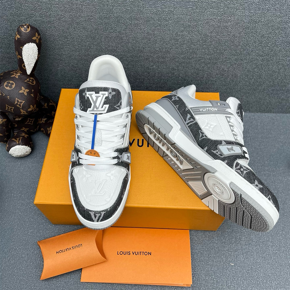 Louis Vuitton, Trainer, Women's Sneaker, Grey - Afbeelding 2