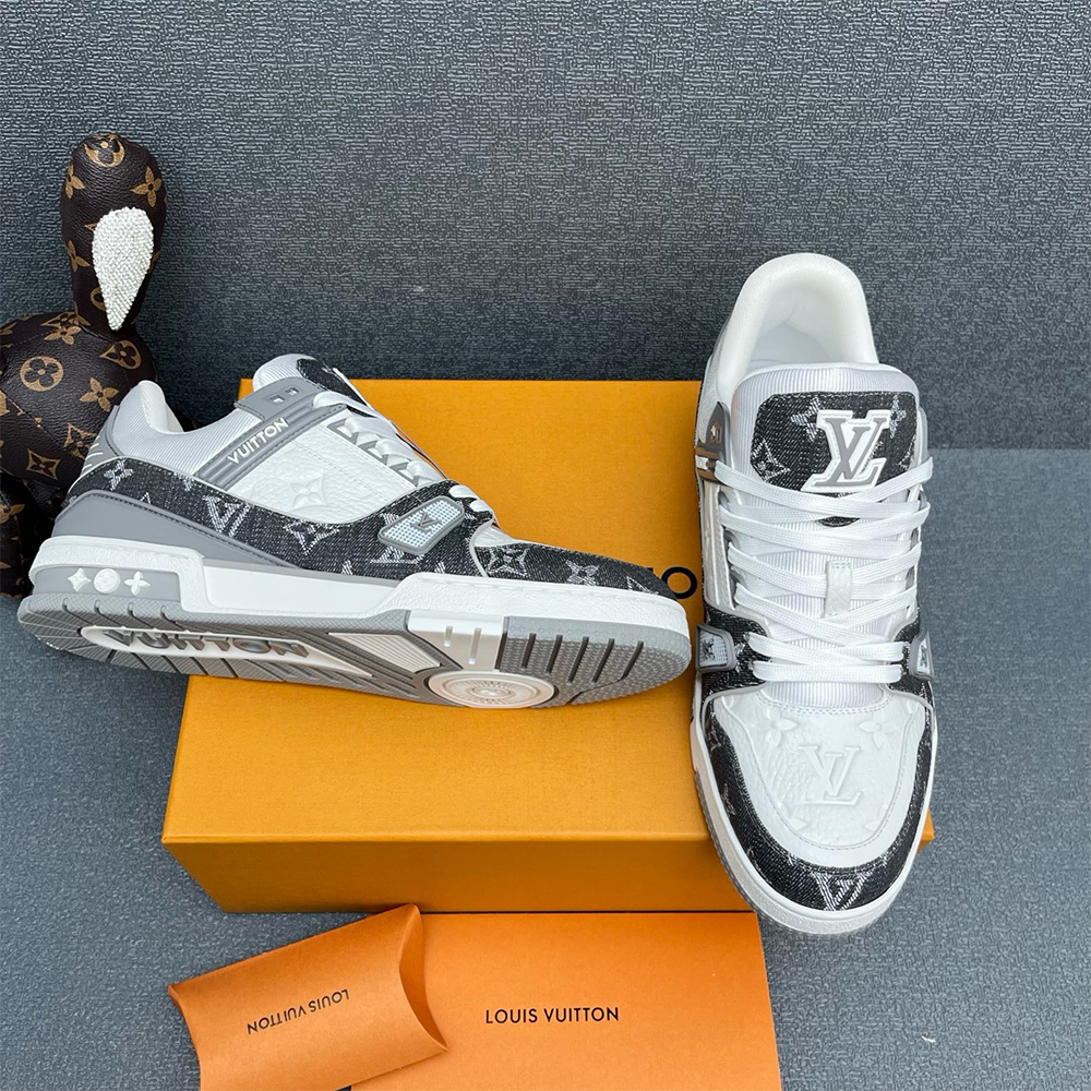Louis Vuitton, Trainer, Women's Sneaker, Grey - Afbeelding 3