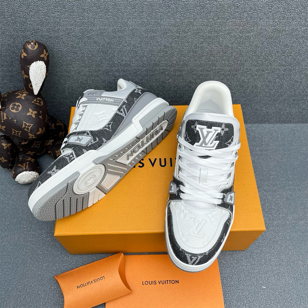Louis Vuitton, Trainer, Women's Sneaker, Grey - Afbeelding 8
