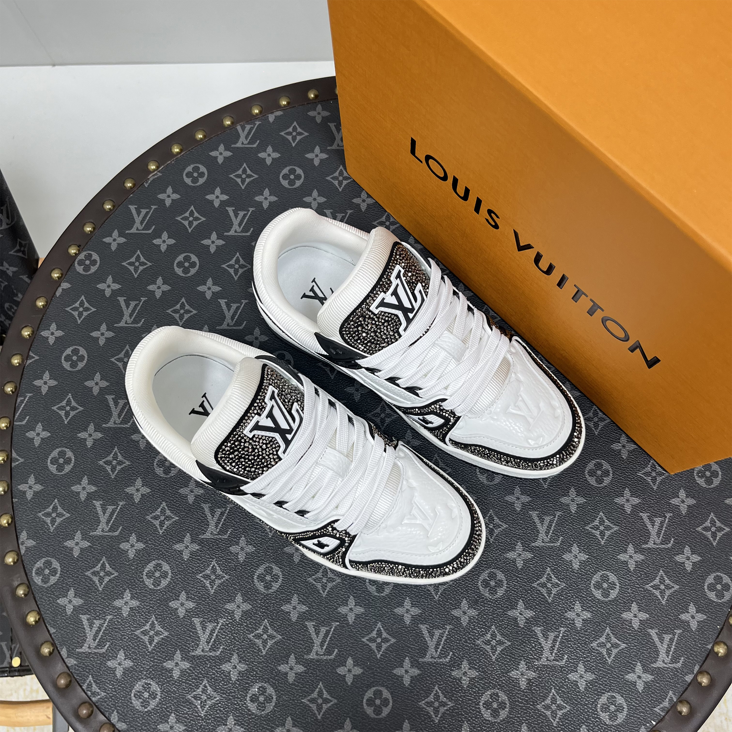 Louis Vuitton, Trainer, Women's Sneaker, Black - Afbeelding 3