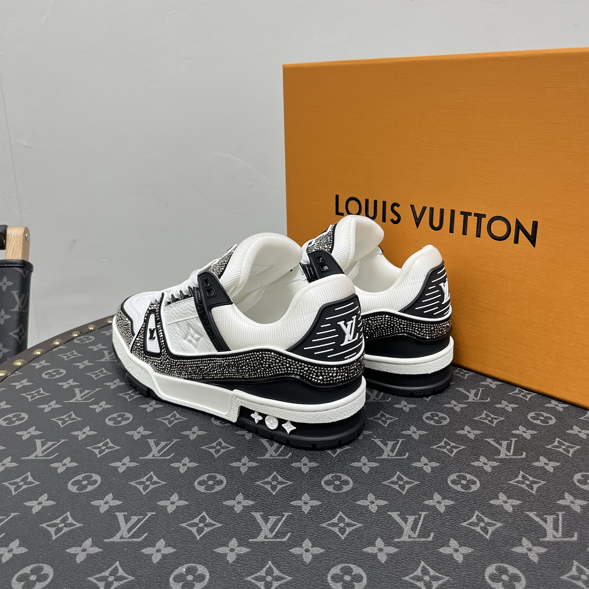 Louis Vuitton, Trainer, Women's Sneaker, Black - Afbeelding 6
