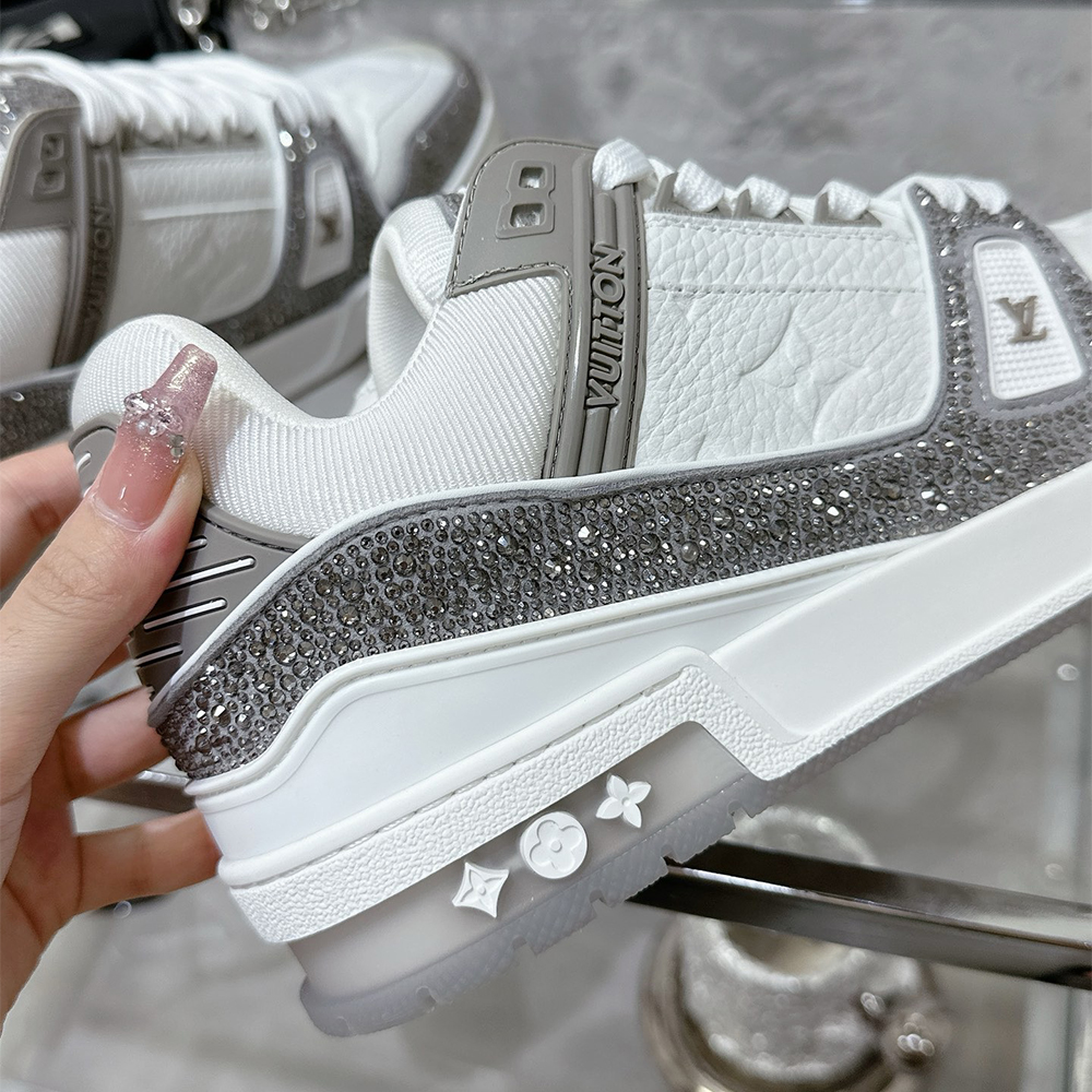 Louis Vuitton, Trainer, Women's Sneaker, Grey - Afbeelding 8