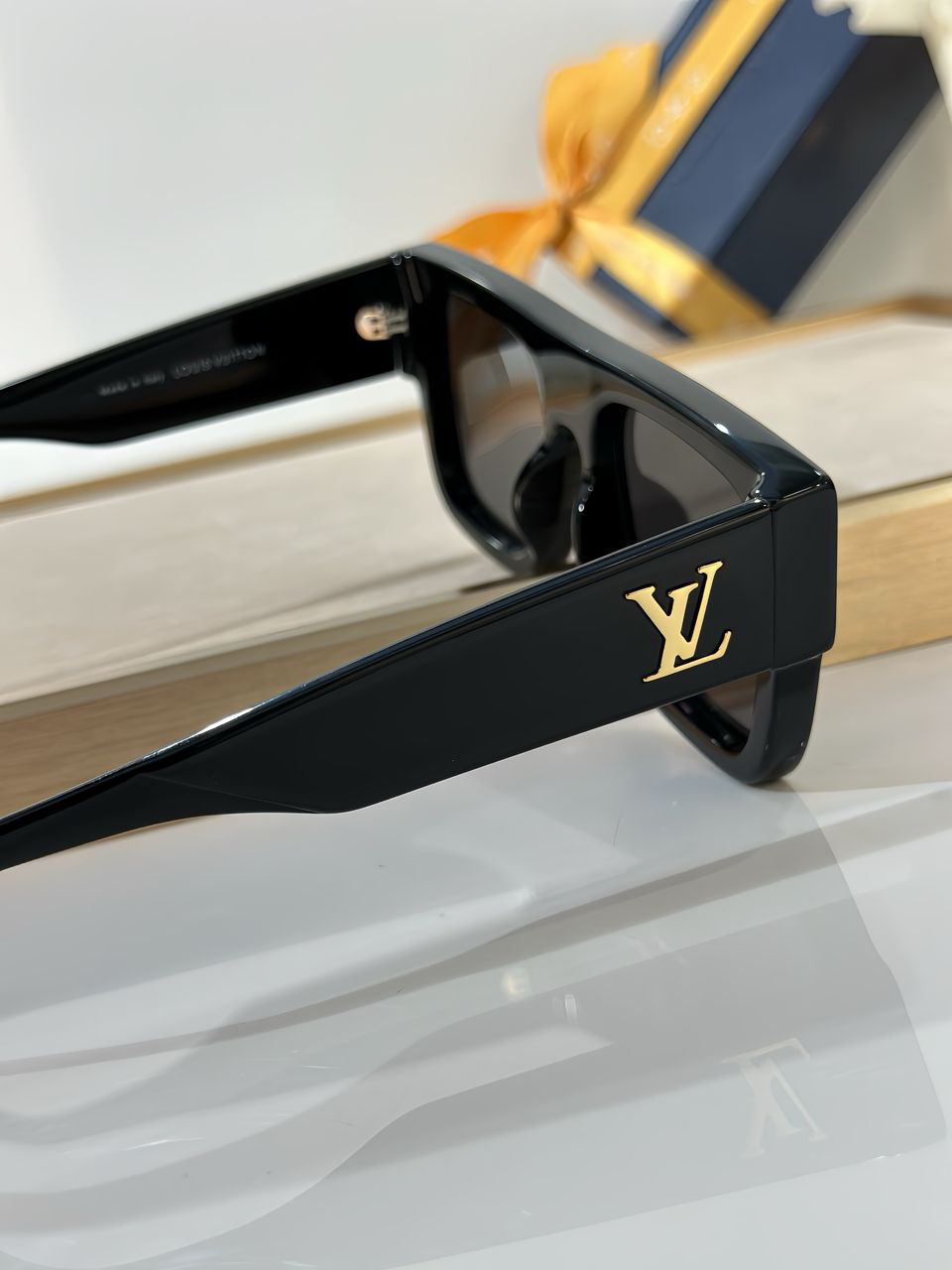 Louis Vuitton, Clash Square, Unisex, Sunglass, Black - Afbeelding 6