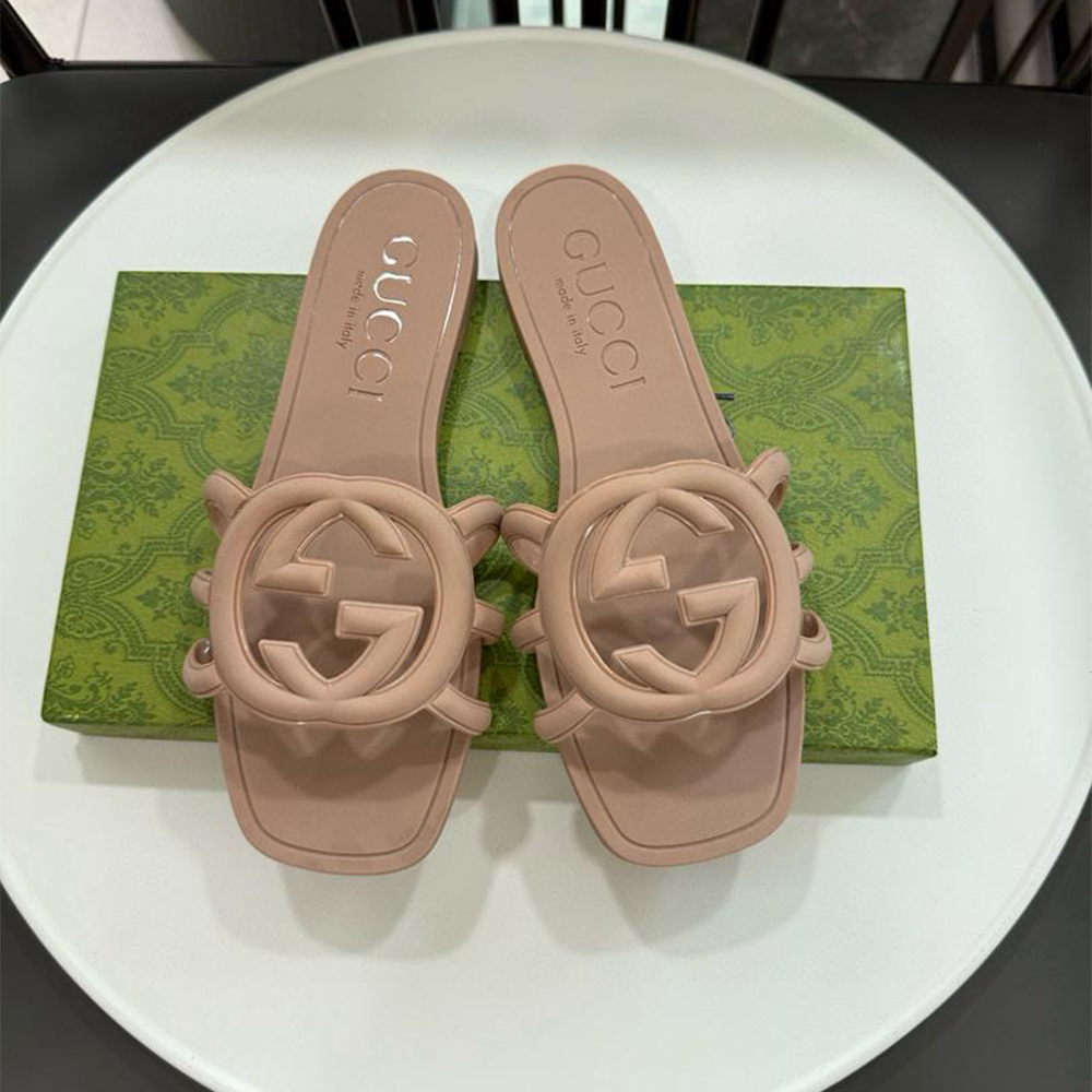 Gucci, Women's Slipper, Beige - Afbeelding 3