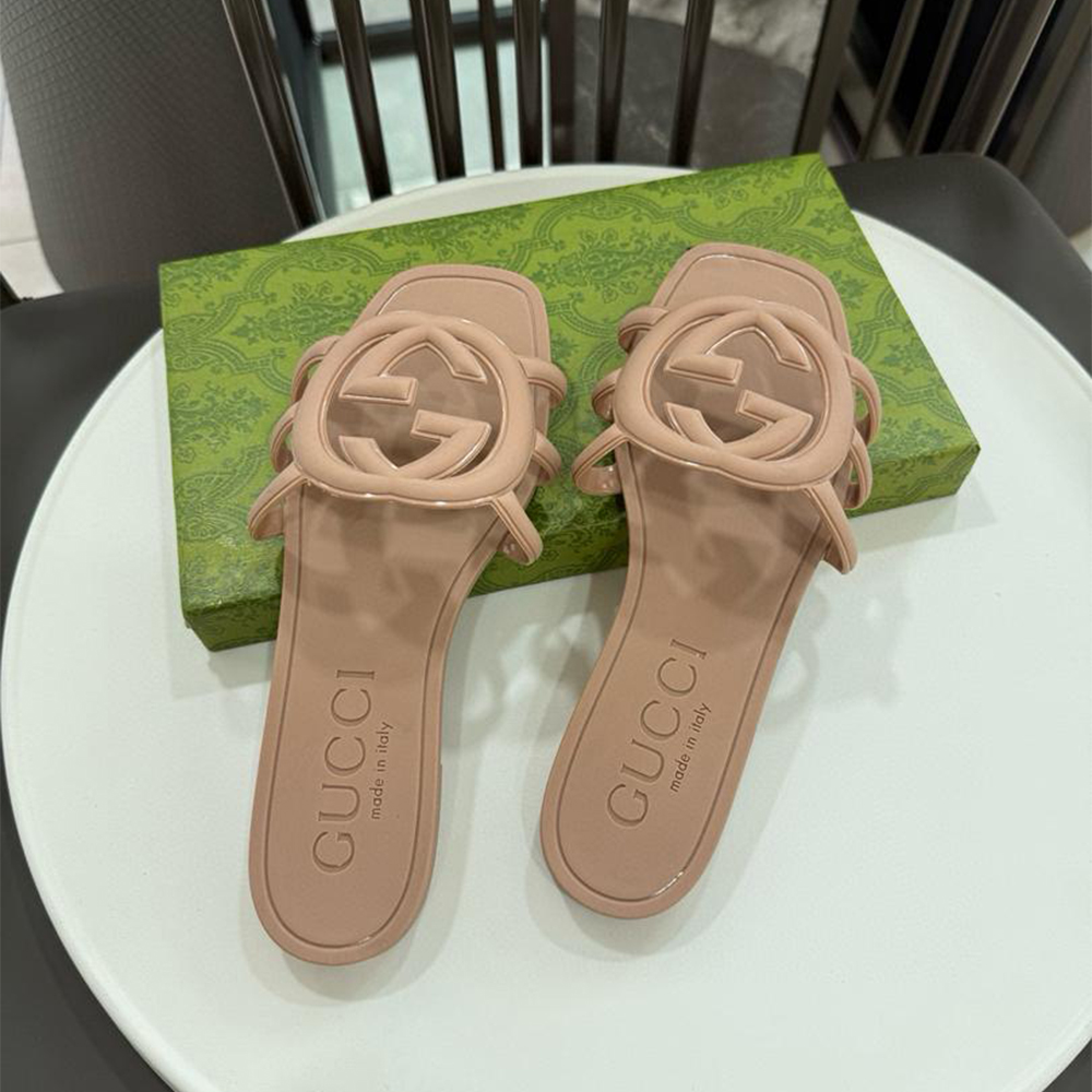 Gucci, Women's Slipper, Beige - Afbeelding 7