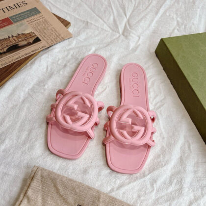 Gucci, GG, Women's Slipper, Pink